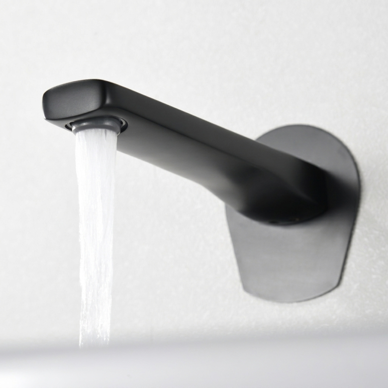 Mitigeur lavabo Encastré Lagia Noir Mat