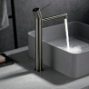 Mitigeur lavabo haut Tokyo Nickel Brossé