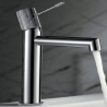Mitigeur lavabo Tokyo Chrome