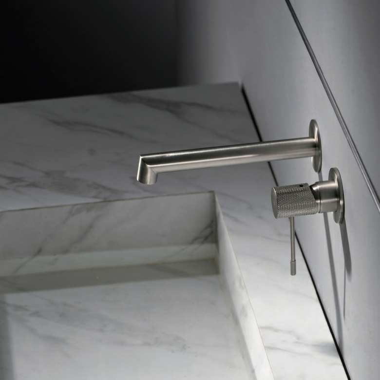 Mitigeur lavabo Encastré Tokyo Nickel Brossé