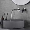 Mitigeur lavabo Encastré Flamande chrome