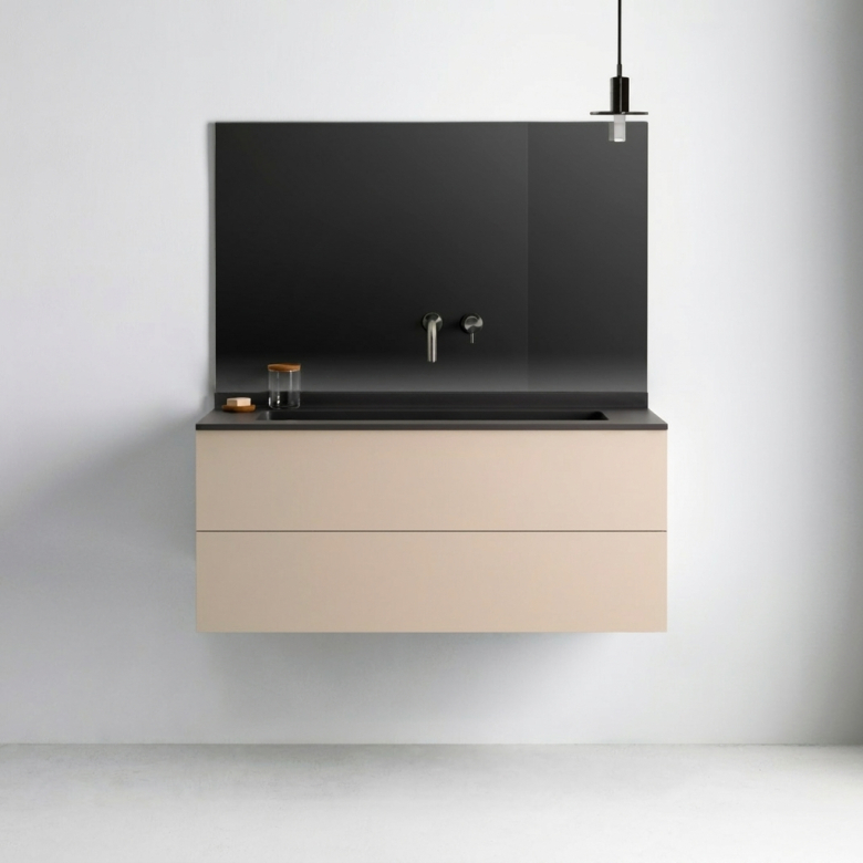 Vasque simple Selene Cuve XXL centrée