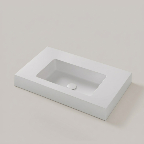 Vasque simple Atenea centrée