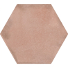 Carrelage sol hexagonal Acuarela rose poudré 12,4x10,6 cm