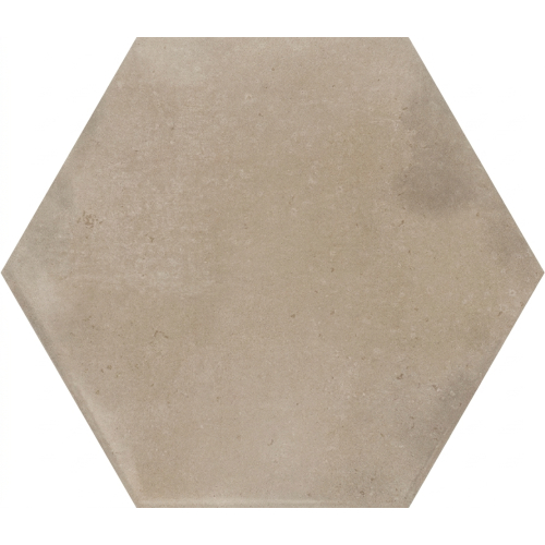 Carrelage sol hexagonal Acuarela beige 12,4x10,6 cm