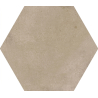 Carrelage sol hexagonal Acuarela beige 12,4x10,6 cm