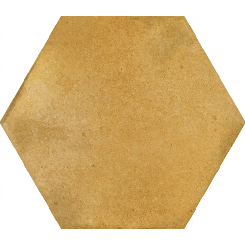 Carrelage sol hexagonal Acuarela ocre 12,4x10,6 cm