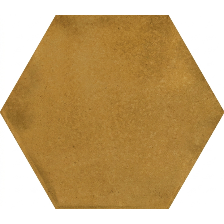 Carrelage sol hexagonal Acuarela ocre 12,4x10,6 cm