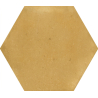 Carrelage sol hexagonal Acuarela ocre 12,4x10,6 cm
