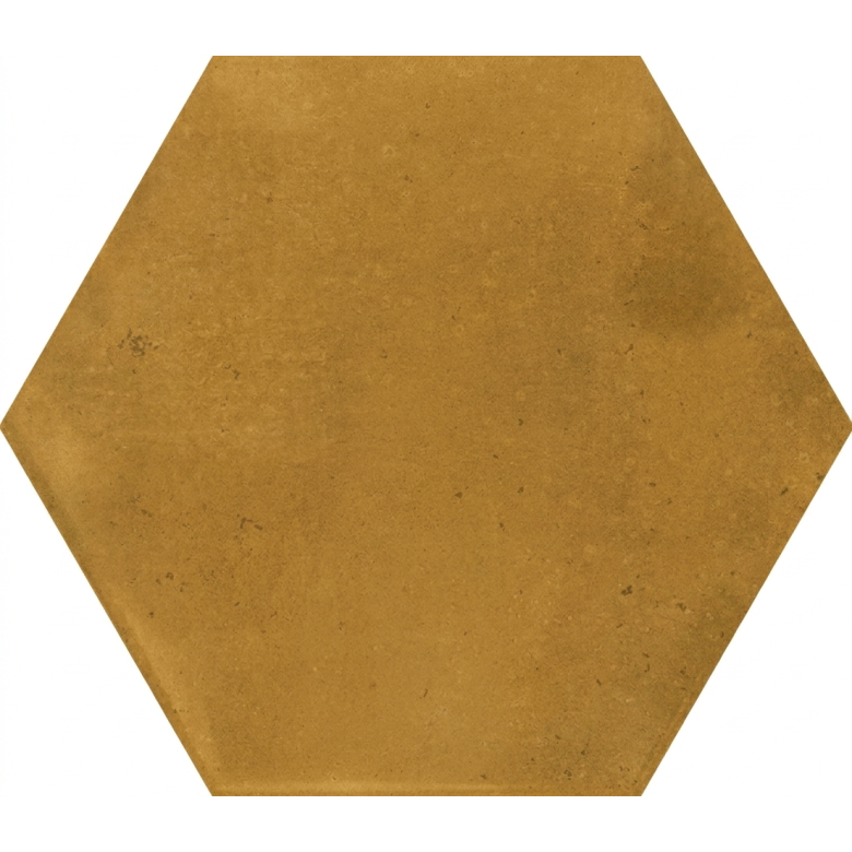 Carrelage sol hexagonal Acuarela ocre 12,4x10,6 cm