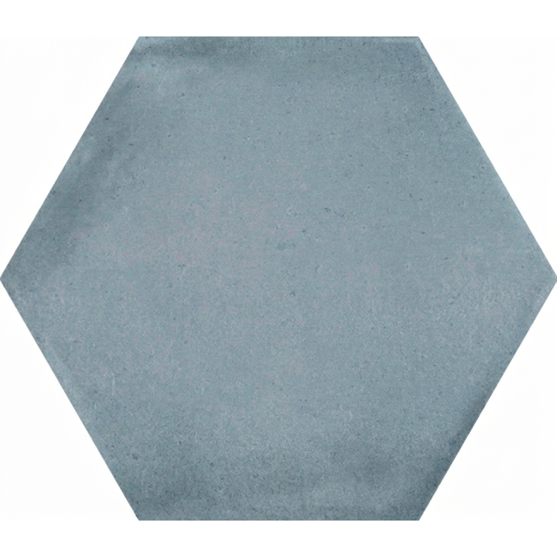  Carrelage sol hexagonal Acuarela bleu clair 12,4x10,6 cm