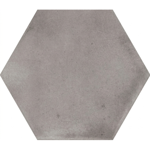 Carrelage sol hexagonal Acuarela gris 12,4x10,6 cm