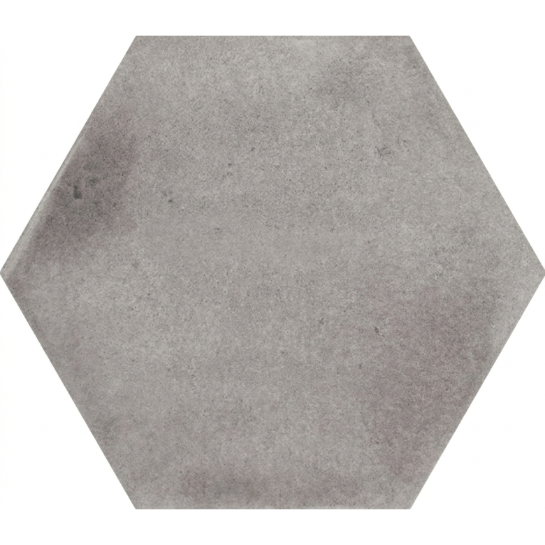 Carrelage sol hexagonal Acuarela gris 12,4x10,6 cm