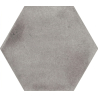 Carrelage sol hexagonal Acuarela gris 12,4x10,6 cm