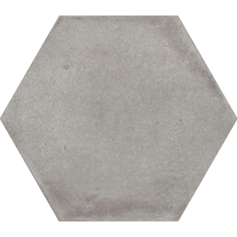 Carrelage sol hexagonal Acuarela gris 12,4x10,6 cm