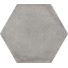 Carrelage sol hexagonal Acuarela gris 12,4x10,6 cm
