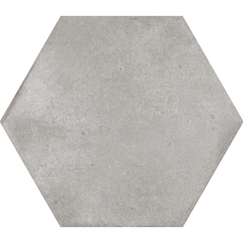 Carrelage sol hexagonal Acuarela gris 12,4x10,6 cm