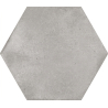 Carrelage sol hexagonal Acuarela gris 12,4x10,6 cm