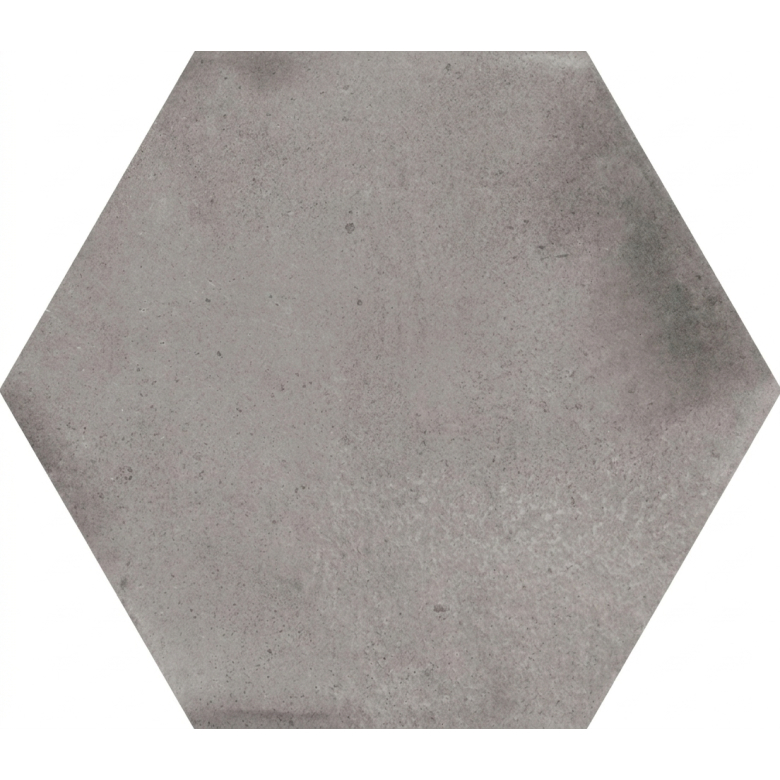 Carrelage sol hexagonal Acuarela gris 12,4x10,6 cm
