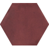 Carrelage sol hexagonal Acuarela prune 12,4x10,6 cm