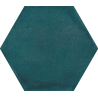 Carrelage sol hexagonal Acuarela bleu de prusse 12,4x10,6 cm