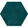Carrelage sol hexagonal Acuarela bleu de prusse 12,4x10,6 cm