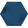  Carrelage sol hexagonal Acuarela bleu marine 12,4x10,6 cm