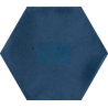  Carrelage sol hexagonal Acuarela bleu marine 12,4x10,6 cm