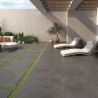 Dalle extérieur Manille 2.0 gris noir R11 60x60 cm