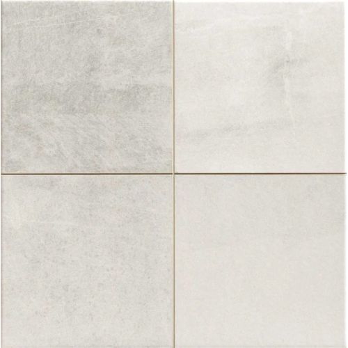 Carrelage sol extérieur effet Pierre de Bali Naga blanc R11 33x33 cm