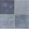 Carrelage sol extérieur effet Pierre de Bali Naga azur R11 33x33 cm