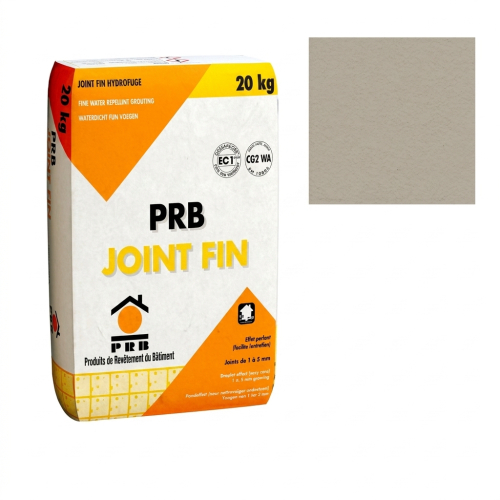 Joint fin gris clair carrelage 20kg