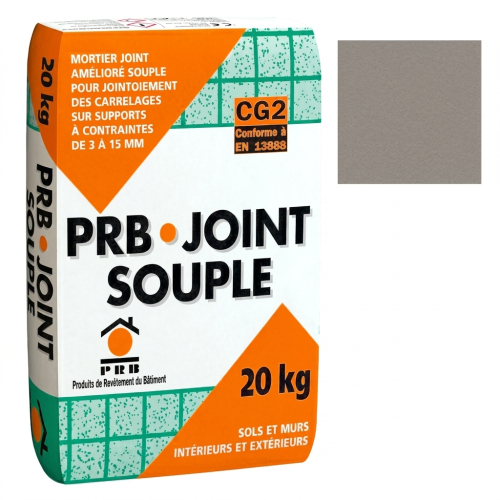 Joint souple gris moyen carrelage 20kg