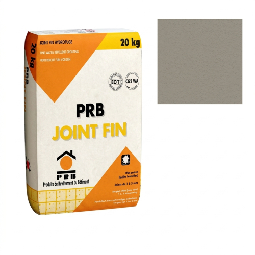 Joint fin gris basalte carrelage 20kg