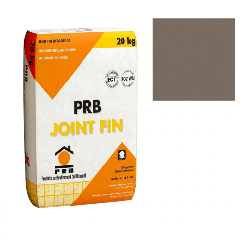 Joint fin brun carrelage 20kg