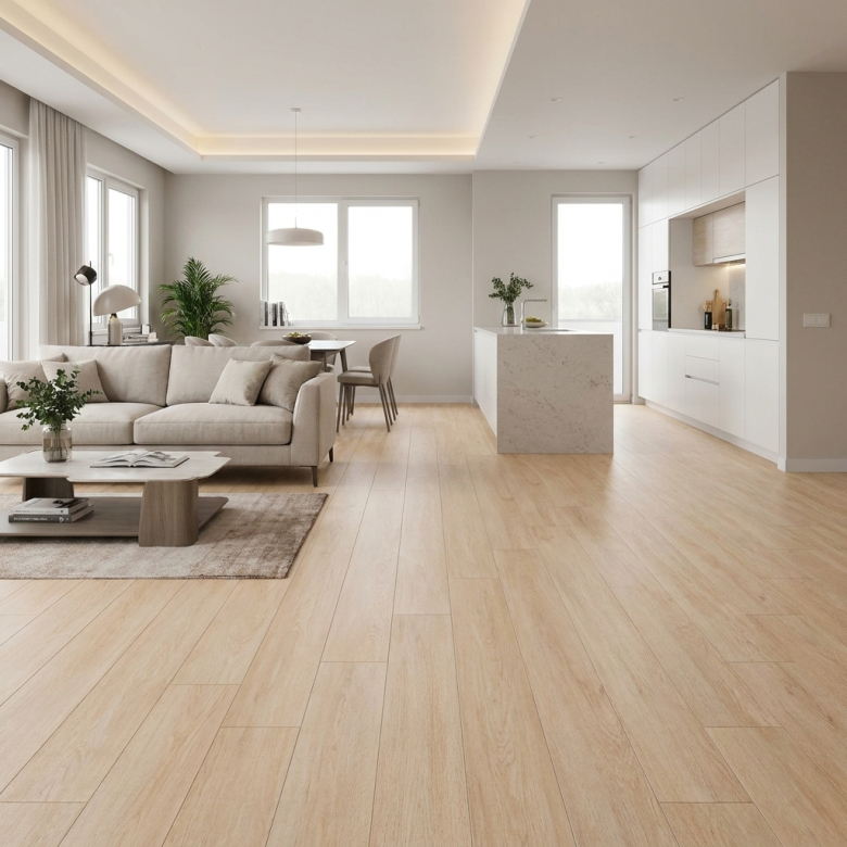 Carrelage sol imitation parquet Bermudes natural 22.5*90 cm