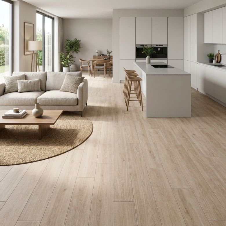 Carrelage sol imitation parquet Bermudes crudo mat 20120 cm