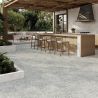 Carrelage sol extérieur classique Aragon vert 33x33 cm R11