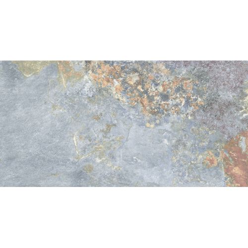 Carrelage sol extérieur effet Pierre de Bali Lovina bleu R11 3060cm