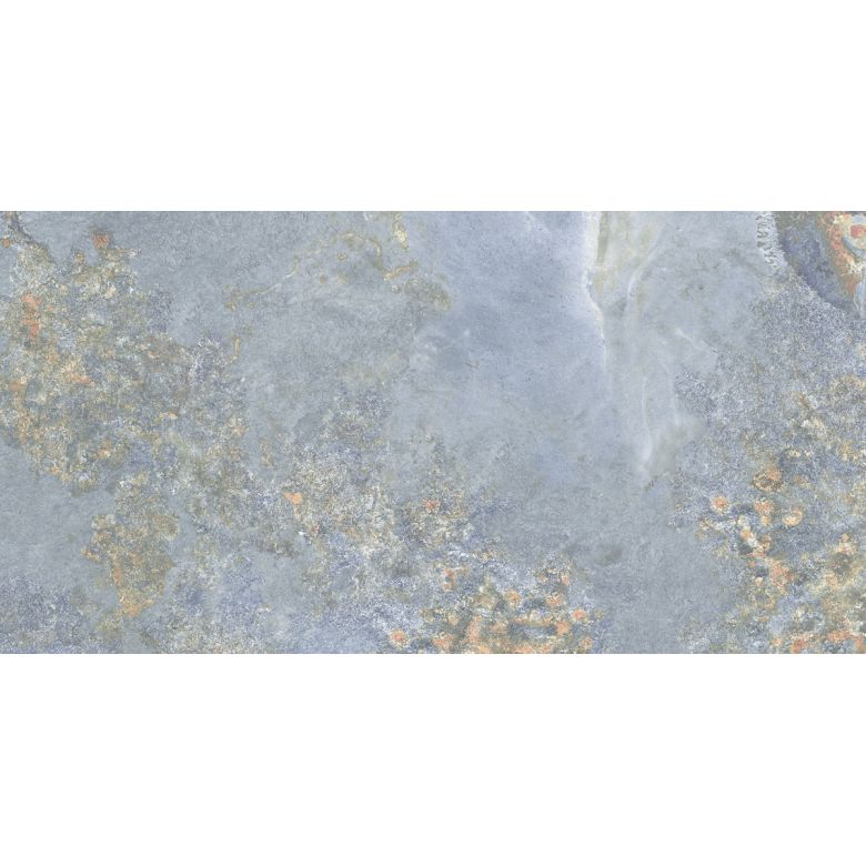 Carrelage sol extérieur effet Pierre de Bali Lovina bleu R11 3060cm