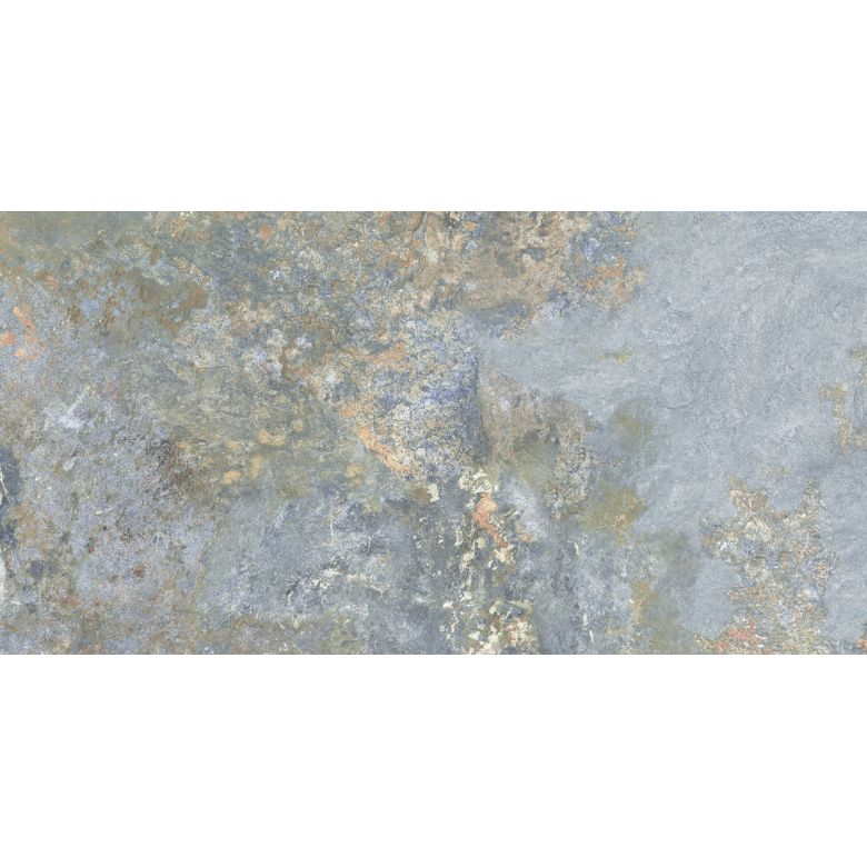 Carrelage sol extérieur effet Pierre de Bali Lovina bleu R11 3060cm