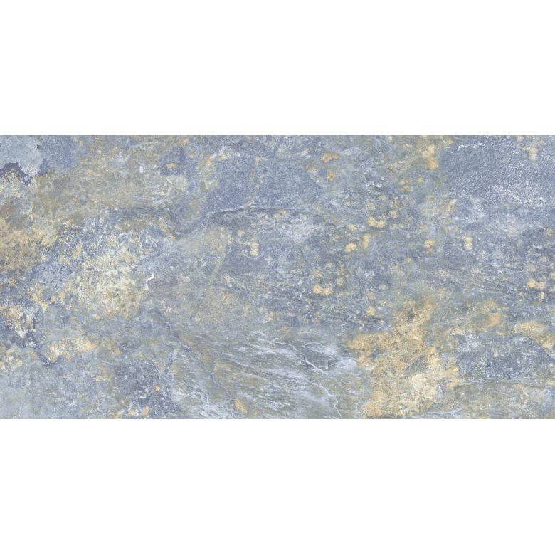 Carrelage sol extérieur effet Pierre de Bali Lovina bleu R11 3060cm