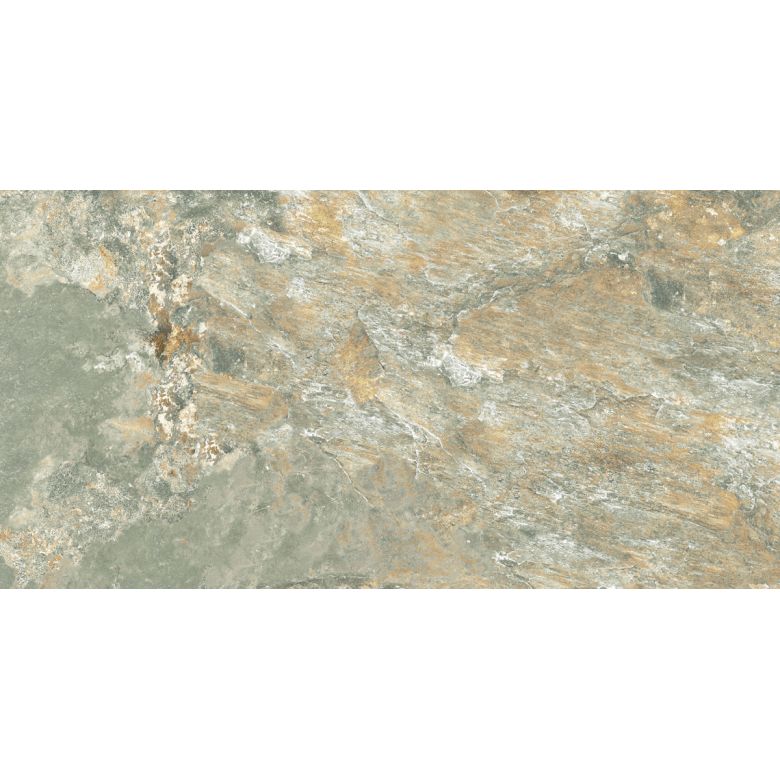 Carrelage sol extérieur effet Pierre de Bali Lovina vert R11 3060cm