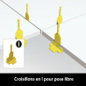 Croisillons 2 mm autonivelant Pavilift.