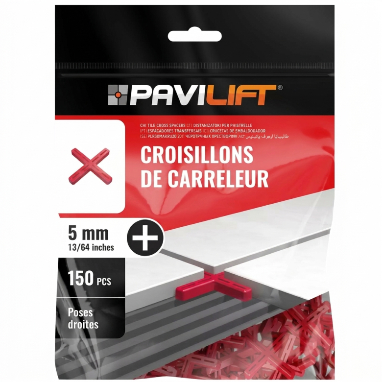 Croisillon carrelage 5 mm