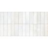 Carrelage mur effet zellige Asilah limit blanc grisé 32x62,5 cm