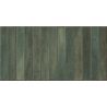 Carrelage mur effet zellige Asilah long émeraude 32x62,5 cm
