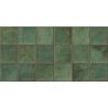 Carrelage mur effet zellige Asilah block émeraude 32x62,5 cm