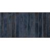 Carrelage mur effet zellige Asilah long bleu nuit 32x62,5 cm