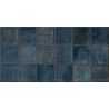 Carrelage mur effet zellige Asilah block bleu nuit 32x62,5 cm